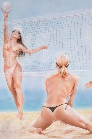 Порно игра в пляжный волейбол (78 фото)