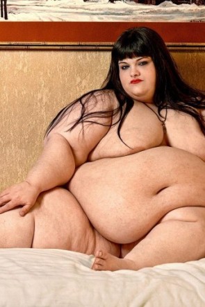 Голые очень толстые девушки (61 фото)