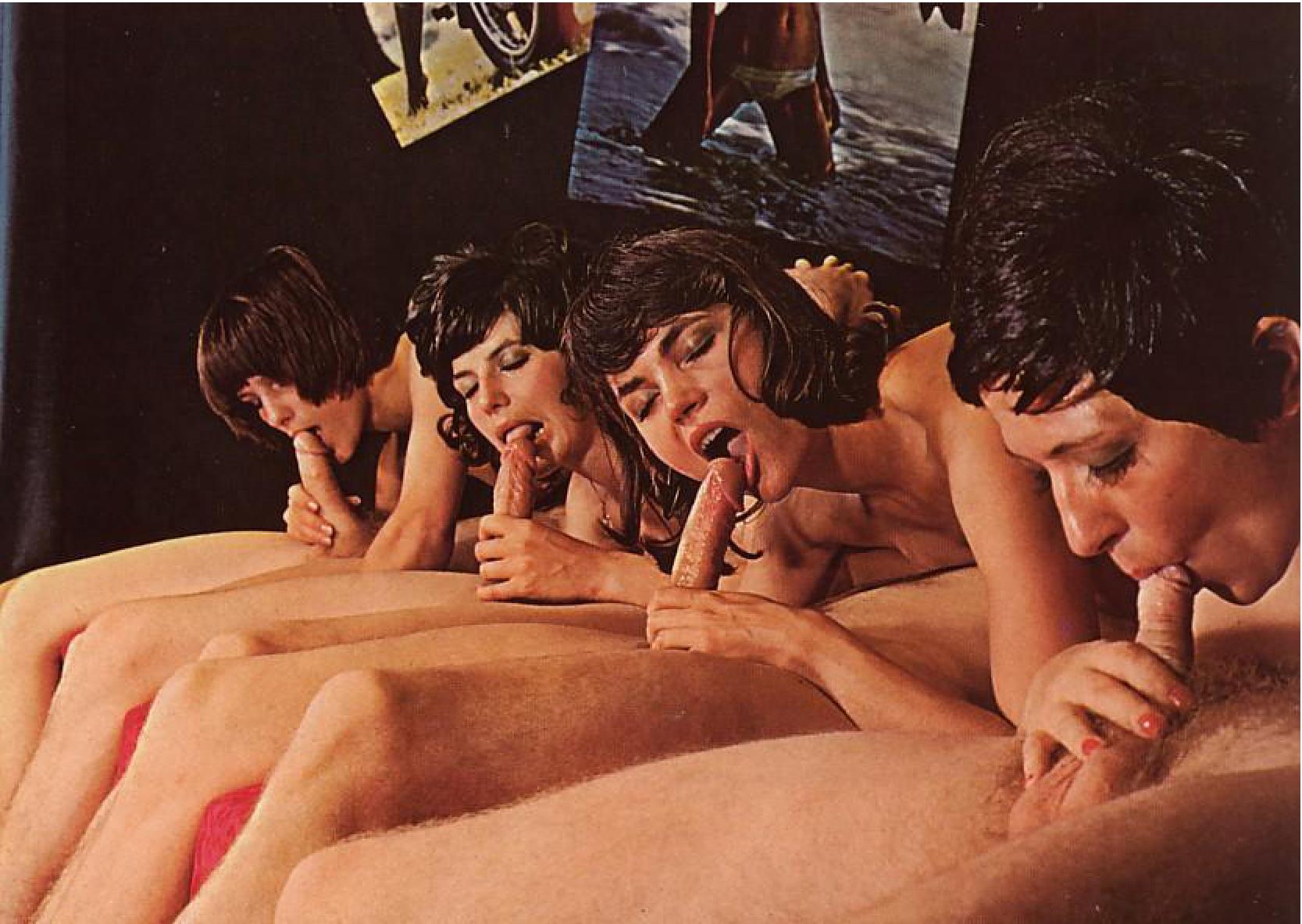 Порно и эротика - Группа винтаж эротические моменты (45 фото) .