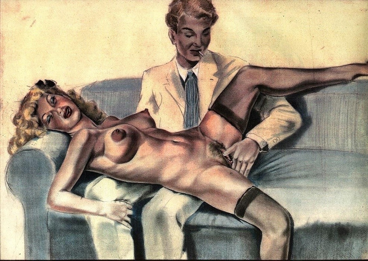 Порно рапе ретро рисунки сисястых баб (74 фото) .