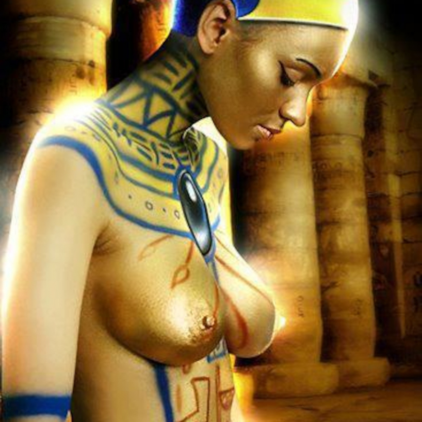 Самая страстная голая египтянка фото