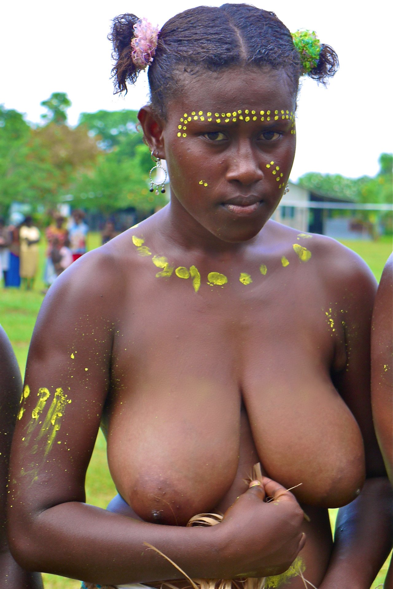 African tribal big tits