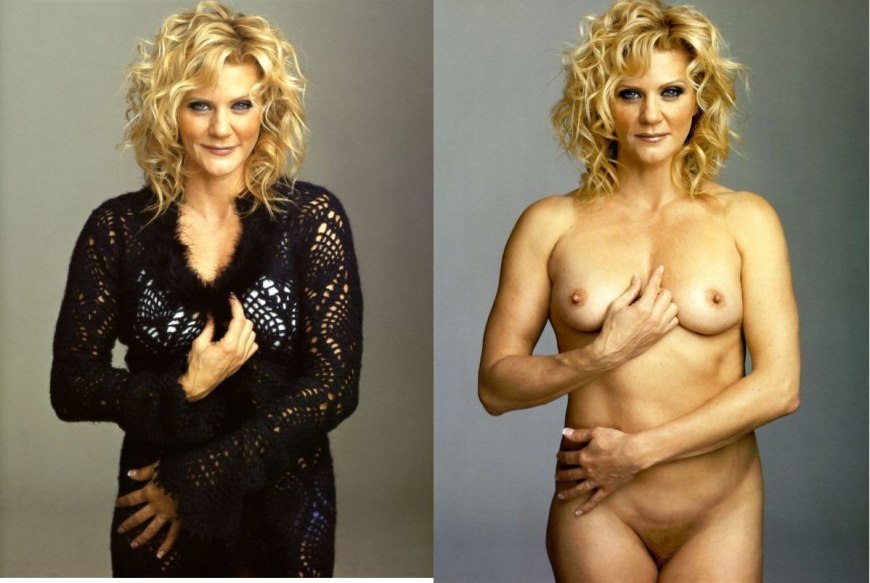 Фейк на голых зрелых знаменитостей (79 фото) порно и эротика. 