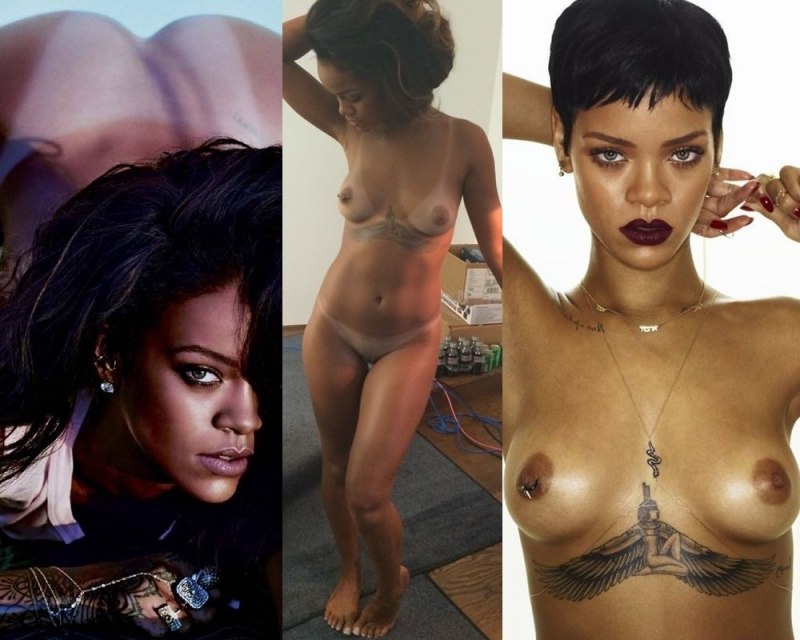 Рианна Голая - Rihanna Nude