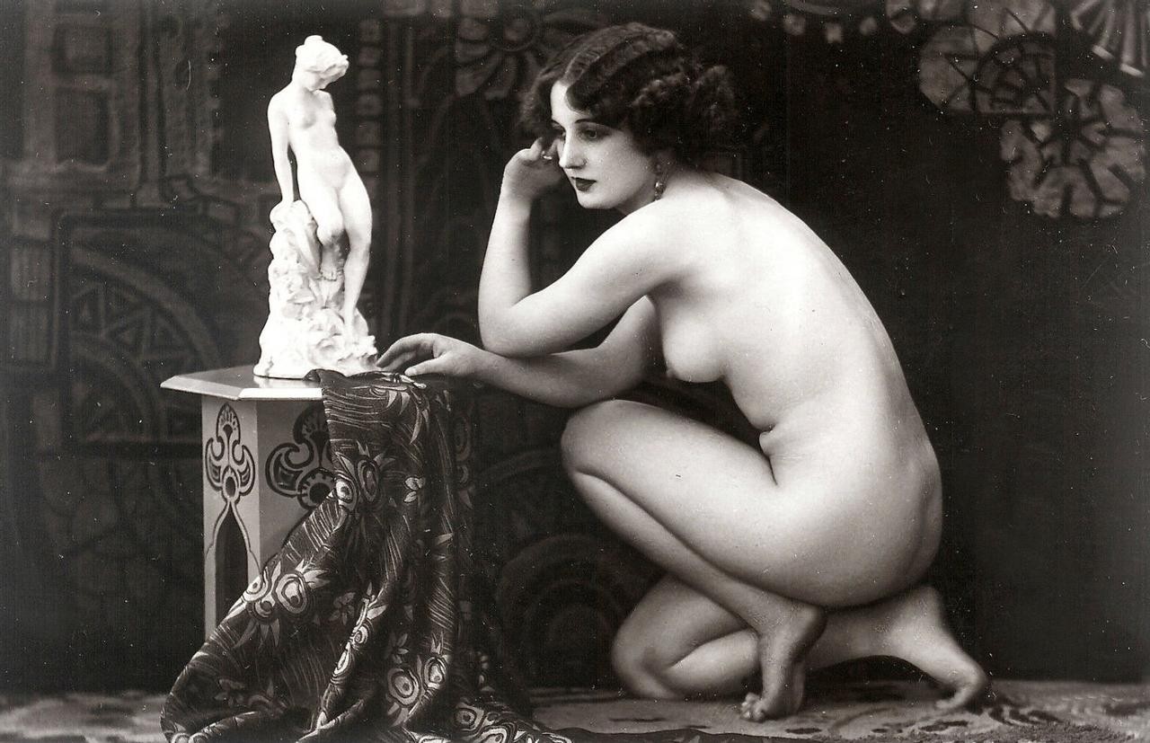Ретро винтаж женщины обнажены 1900 1920гг (56 фото) .